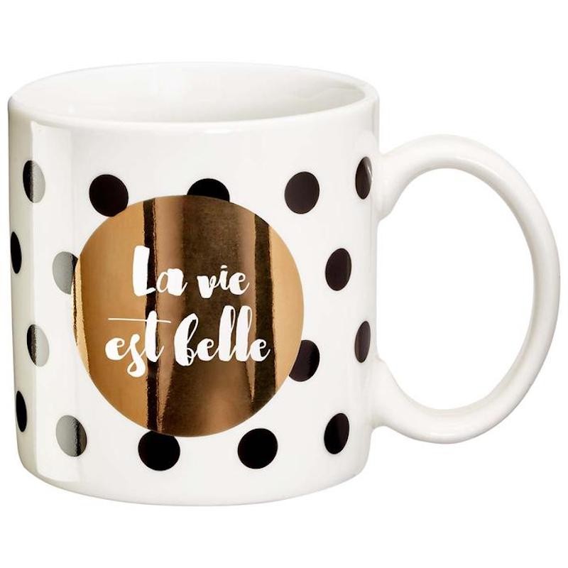 Mug Cadeau La Vie Est Belle Draeger Paris 