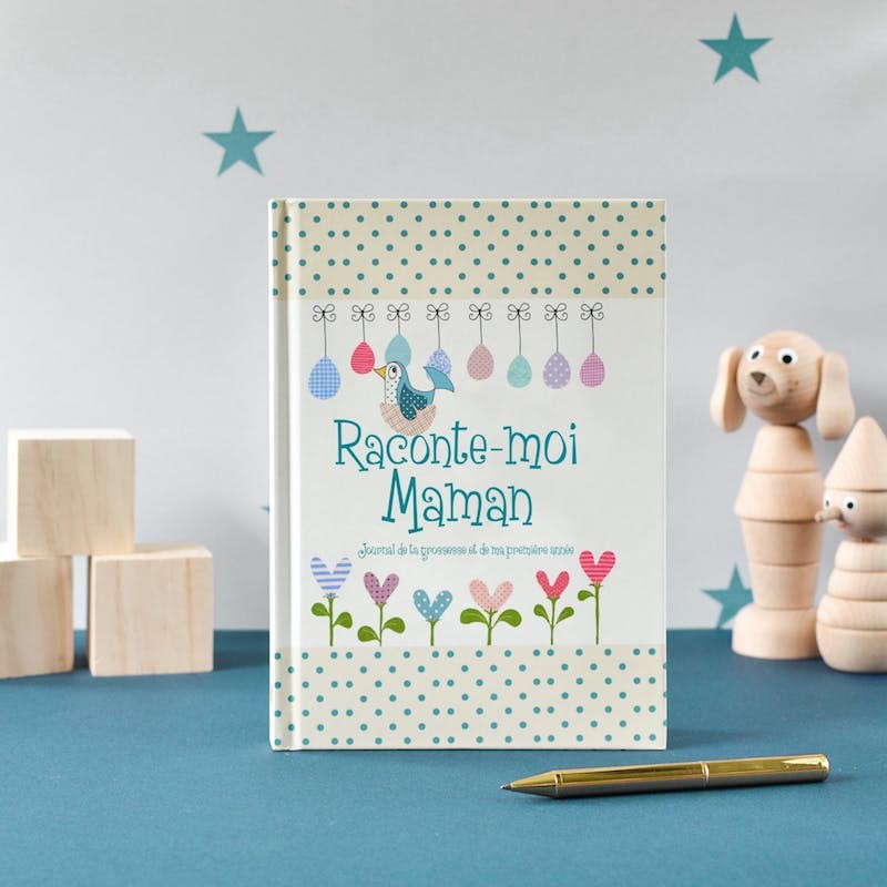 Livre de grossesse et de naissance à compléter Racontemoi Maman