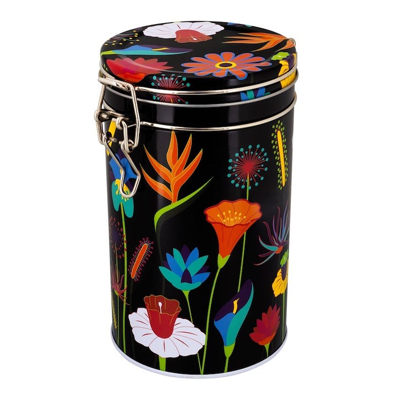 Boite en métal PYLONES Cantine Jardin Fleuri