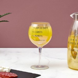 VERRE GRADUÉ IRIDESCENT