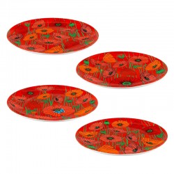 SET DE 4 ASSIETTES PYLONES...