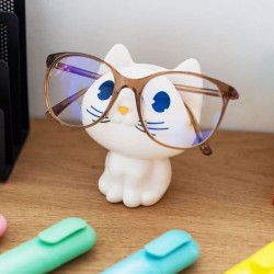 Repose lunettes Chat blanc...