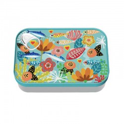 PETITE BOITE POISSONS FLEURS