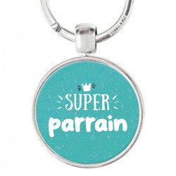 PORTE CLES SUPER PARRAIN