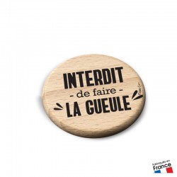 MAGNET INTERDIT DE FAIRE LA...