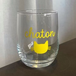 VERRE CHATON