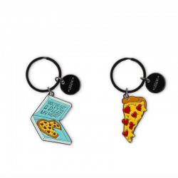 DUO DE PORTE CLES PIZZA LEGAMI