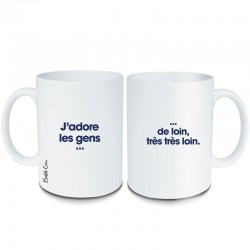 MUG J'ADORE LES GENS... DE...