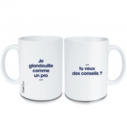 Mug humour « Je glandouille...
