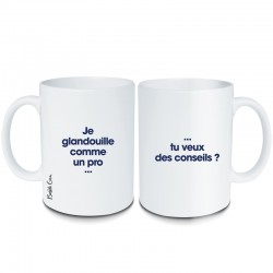 MUG JE GLANDOUILLE COMME UN...