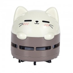 Mini Aspirateur Chat gris