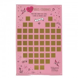 Poster à gratter 50 idées...