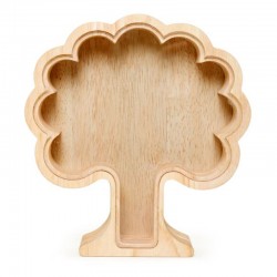 Tirelire arbre en bois –...