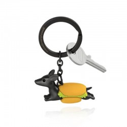 PORTE CLES TECKEL HOTDOG