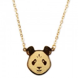COLLIER PANDA GOLD