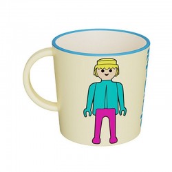 MUG PLAYMOBIL FLUO