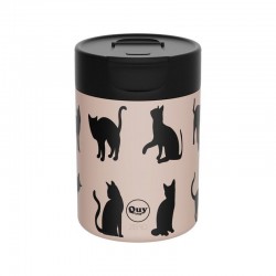 MUG ISOTHERME CHATS NOIRS