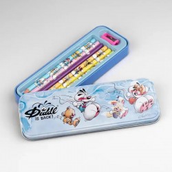 PLUMIER METAL 6 CRAYONS DE...