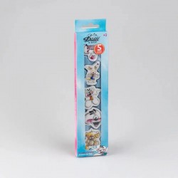 SET DE 5 GOMMES DIDDL