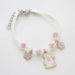 BRACELET YUKO B - LAPIN BLANC