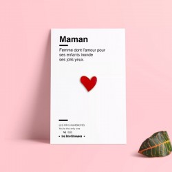 PIN'S COEUR MAMAN