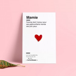 PIN'S COEUR MAMIE