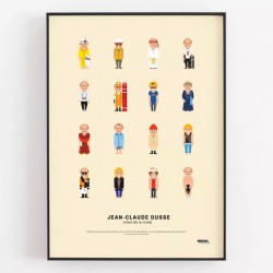 AFFICHE JEAN-CLAUDE DUSSE