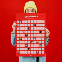 100 ANIMES A VOIR - POSTER...