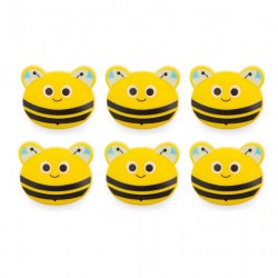PINCES A SACHET ABEILLE (x6)