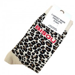 CHAUSSETTES LEOPARD BISOU