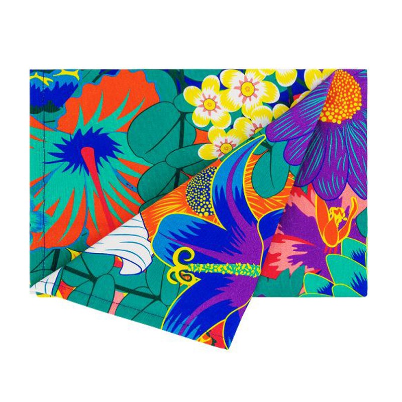 Torchon de cuisine Pylones Bouquet en coton absorbant. Design coloré et original