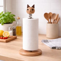 Dérouleur essuie-tout chat...