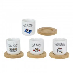 Coffret 4 tasses à café...