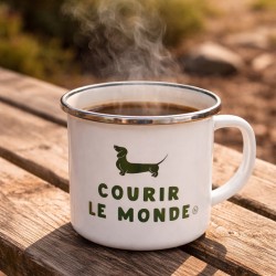 Mug en métal Teckel