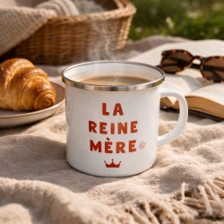 Mug en métal La reine mère