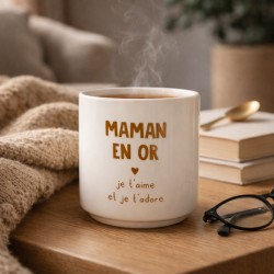 Mug Maman en or