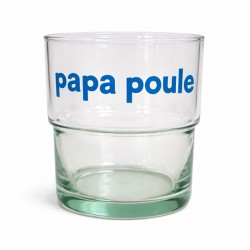 Verre Papa Poule