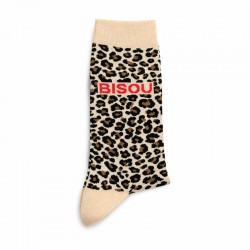 Chaussettes léopard bisou –...