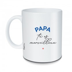 Mug papa « Tu es merveilleux »