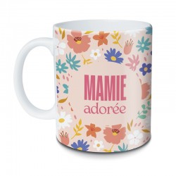 Mug mamie « Mamie adorée »