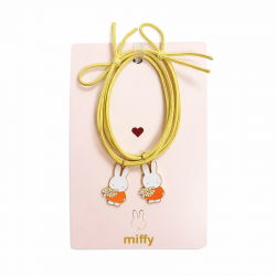 2 Elastiques Miffy Orange