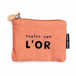 Porte-monnaie Rouler Sur l'or