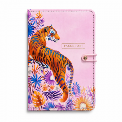 Protège Passeport Tigre