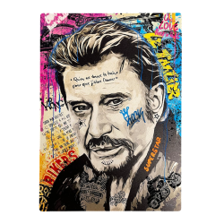 Tableau Johnny Hallyday...