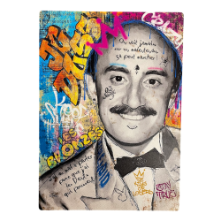 Tableau Michel Blanc...