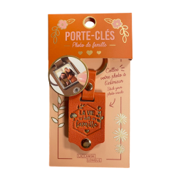 Porte Clés Photo Orange