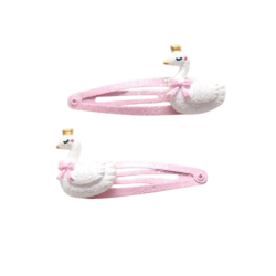 2 Barrettes Yuko B - Cygnes...