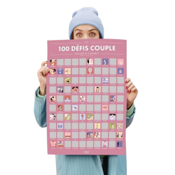 100 Défis Couple - Poster à...