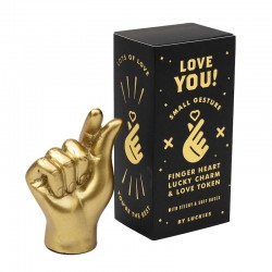 Mini Statue Love You Gold