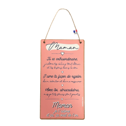 Plaque Maman